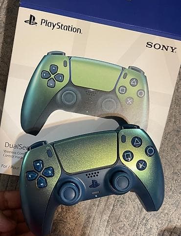 comitok l7c pro: Ps5 dualsense chrome teal. Tam bağlı upokovkada orginal. Çatdırılma — 1