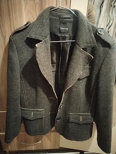 jordan jaket: Taifun Collection qadın jaketi - Rəng: tünd boz (melanj effektli) - — 1