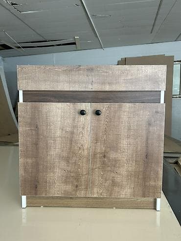 2 qapili dolablar: Mətbəx/Qonaq otağı üçün ikiqapılı saxlama dolabı - Material — 1