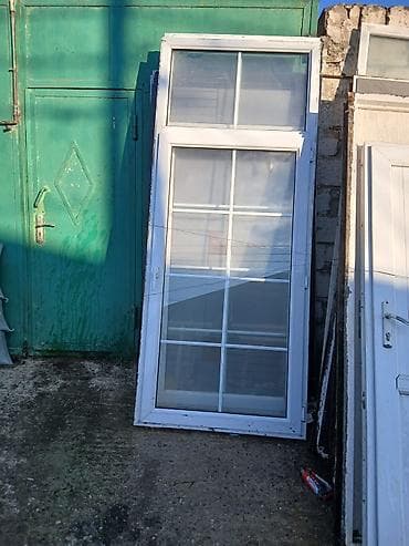 PVC pəncərə və qapı blokları - Material: Ağ rəngli PVC profil