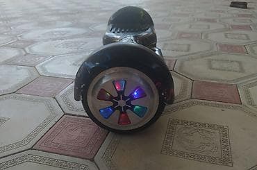 Электротранспорт: Rəngli naxışlı iki təkərli hoverboard (self-balance skuter) - Korpus — 2