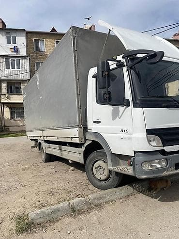 Yükdaşıma xidməti – tentli orta tonnajlı yük maşını