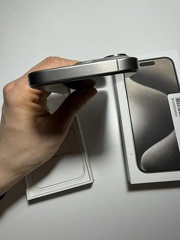 redmi note 13 pro plus qiyməti: IPhone 15 Pro, 256 GB, Natural Titanium, Face ID — 5