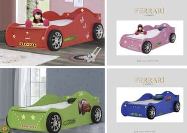 taxt doşəyi: Ferrari təkli çarpayı çarpayılar, təkli çarpayılar, kravatlar, tək — 1