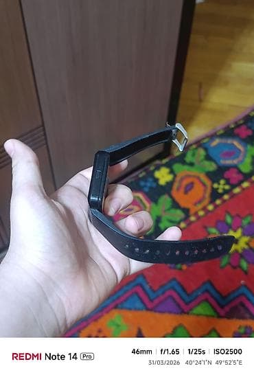 ev ucun saatlar: Smart saat, Smart, Sensor ekran, rəng - Qara — 2