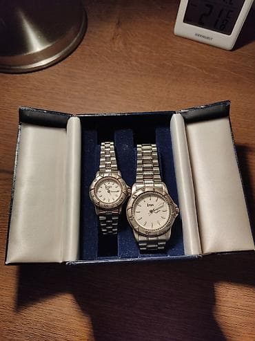 saatlar type 0: Yeni, Klassik Saat dəsti, rəng - Gümüşü — 2