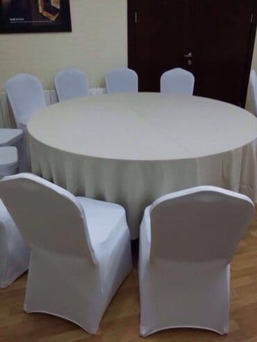 чехлы для стульев: Чехлы для стульев
Белые 
300 шт
1 шт-5 azn — 1