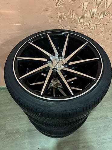 velosiped diski: 4 ədəd yüngül lehimli disk və təkər komplekti - Disklər: çoxşaxəli — 1