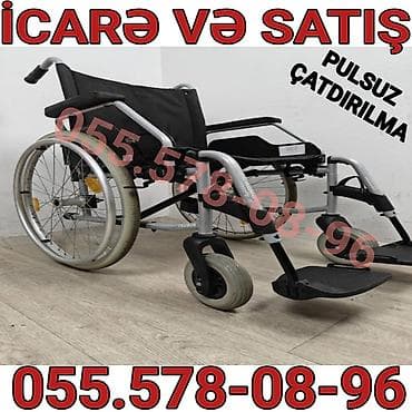 İcarə və satış üçün əlil arabası - Mexaniki tip, istifadəçi və