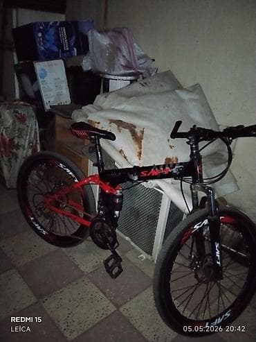 Velosiped – SAFT brendi, dağ tipli, 26" təkər ölçüsü Xüsusiyyətlər: -
