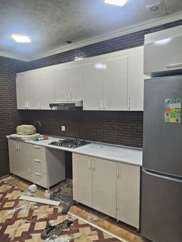 Sifarişlə mətbəx dəsti, Özü çəkən petlələr, Sadə laminat, Kredit yoxdur, Pulsuz çatdırılma