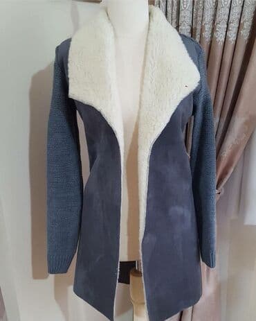 Palto, S, rəng - Boz