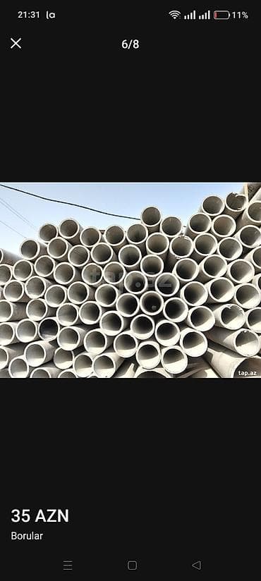 azbes durba: Azbes turbalar 100 Luk 150 lik 200 Luk azbes boruların topdan ve — 2