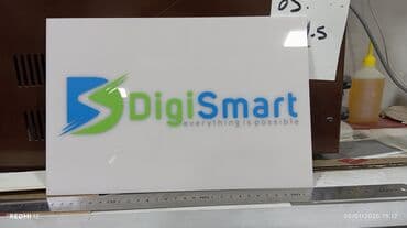 светодиодные экраны для наружной рекламы: Akril kəsim və vinil kəsim tablo istehsalı - Material: yüksək — 1