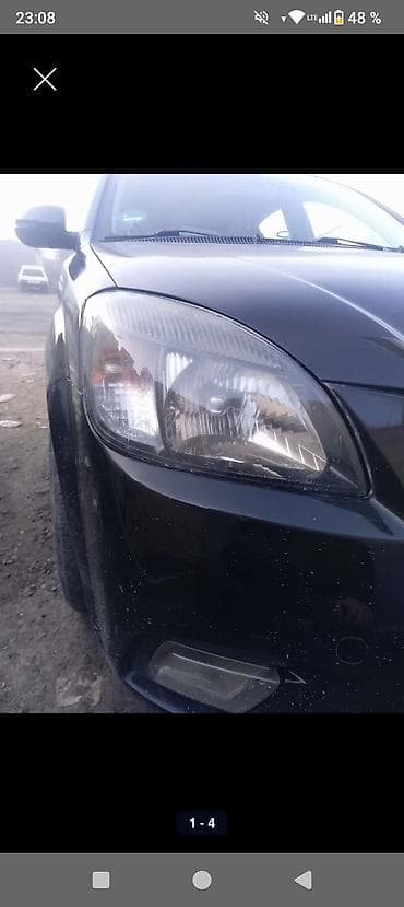 kia rio kapot: Sağ, Yaxın və uzaq vuran işıqlar Kia, 2010 il, Orijinal, İşlənmiş — 4