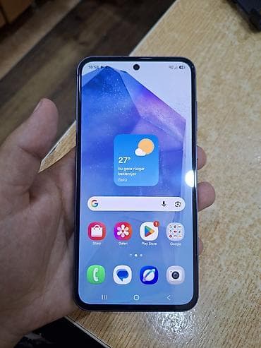 samsung ue65ks7500: Samsung Galaxy A55 5G, 256 GB, rəng - Qara, Barmaq izi — 7