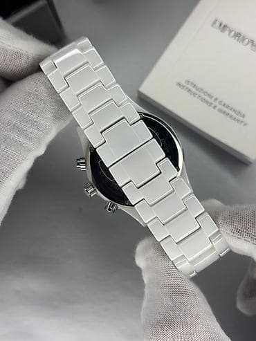 Emporio Armani Ceramica xronoqraf qol saatı - Korpus və qolbaq — 5