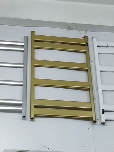 50lik boru: Alüminium dəsmal quruducu/radiator – qızılı rəng - Material: yüksək — 1