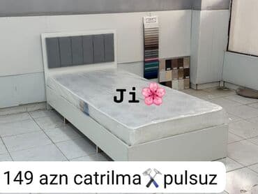 seyf qapilarin qiymeti: 🤗Bazsiz madel carpayi 🏷️Cemi 149 Matras daxil ✓Reng secimi movcutdur — 4