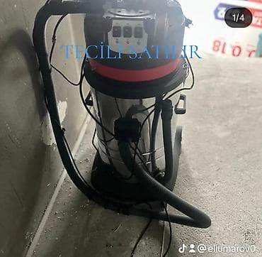 Sənaye tipli tozsoran – nəm/quru təmizləmə üçün - Güclü motor — 1