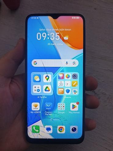 honor 9 pad: Honor X6, 64 GB, rəng - Bənövşəyi, Barmaq izi — 5