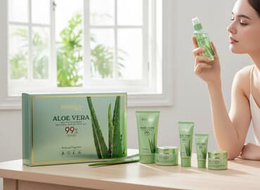 eşşək sudu kremi: Kosmetik dəst, 6 məhsul — 1