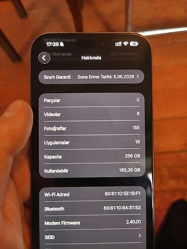 iphone 6 telefonunu al: IPhone 16 Pro Max, 256 GB, Qızılı — 8