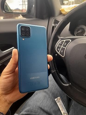 Samsung Galaxy A12, rəng - Mavi, Barmaq izi