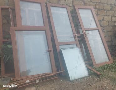 balkon məhəccərləri: İşlənmiş İkiqat şüşə paketi Plastik pəncərə, Еni: 1 sm, Uzunluğu: 2 sm, Ödənişli quraşdırma — 1