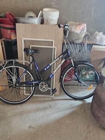 Stels “Sport Bike” şəhər velosipedi - Rəng: qara-mavi - Çərçivə
