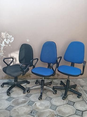 kreslo gence: Təkərli, Parça — 3