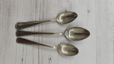 yuxuda qab qaşıq yumaq: Avropa melixoru Tək-tək qaşıqlar Dərin gümüşləmə — 1