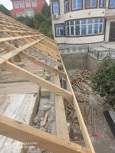 Avto xidmətlər: Peşəkar dam işləri və karkas qurulması xidməti - Taxta karkasın — 2