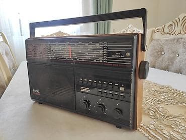 mp3 fm modulator: VERAS RP-225 portativ radioqəbuledicisi - İstehsal: Belarus (gövdə — 1