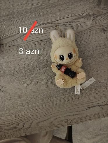 kukla qizim: Məhsul: Kiçik asılqanlı yumşaq oyuncaqlar dəsti Təsvir: - 4 müxtəlif — 6