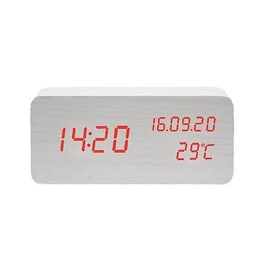 Taxta elektron stolüstü saat🕰️ Ölkə daxili pulsuz çatdırılma📦