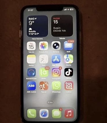 14 pro max ekranı: IPhone 11 Pro Max, Qızılı, Face ID — 2