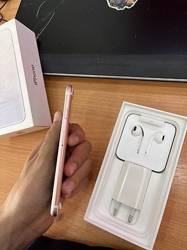 iphone 13 sade: IPhone 7, Rose Gold, Barmaq izi — 4