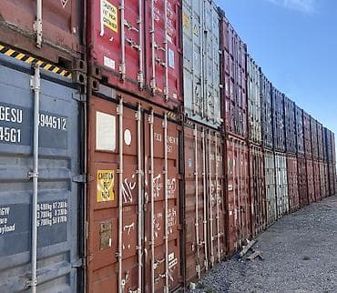 tonla su satışı: Kanteynerlər 12 m .Tam normal vəziyyətdə — 2