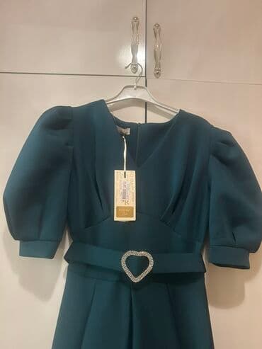 платья на прокат в баку: Повседневное платье, Миди, L — 2