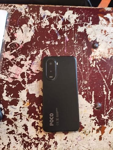 disk satisi: Poco M7, 128 GB, rəng - Qara, Barmaq izi, Face ID — 2