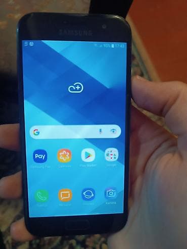 dubay iphone 16: Samsung Galaxy A3 2017, 16 GB, rəng - Qara, Barmaq izi — 3