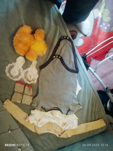 детская желтая одежда: Комплект, Для мальчиков, 1 - 2 года — 8