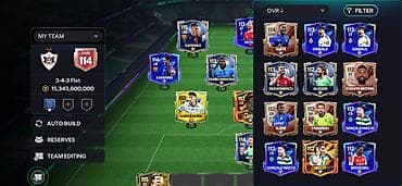 1961 ci ilin pullari: FIFA Mobile oyun hesabı – güclü komanda və zəngin heyət - Ümumi — 1