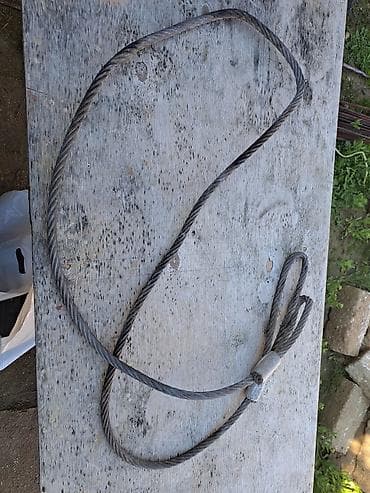 Aksesuarlar və tüninq: Tros. 3 metrlik polad tros. kran trosu — 2