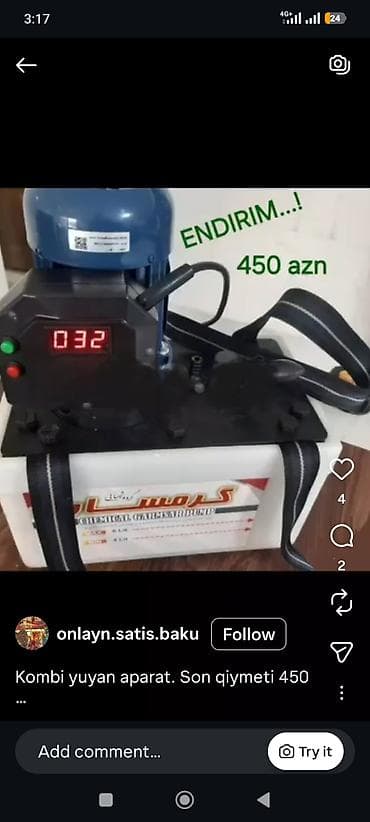 su qizdirici krant: Məhsul: Kombi və radiator sistemini yuma aparatı (ERYIL seti) Təsvir — 7