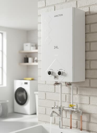 kredit konditsioner: Ariston 24 l, İşlənmiş, Kredit yoxdur, Ödənişli çatdırılma — 2