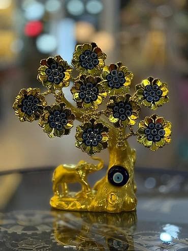 goz agaci: Fiqur, Metal, rəng - Qızılı — 4