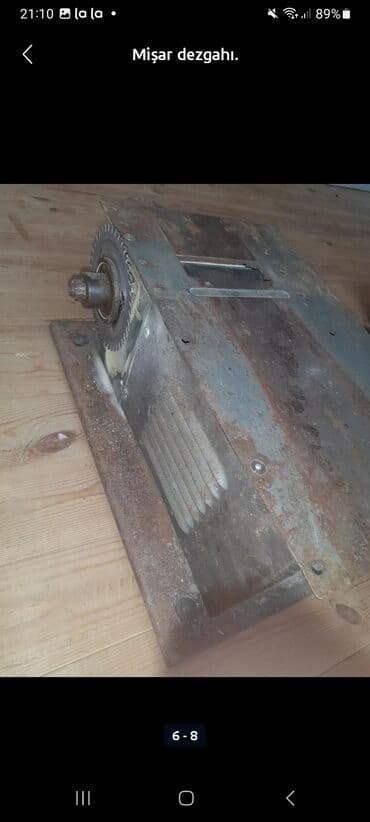 taxta dəzgahı: Mişar dəzgahı – stolüstü tip, metal korpuslu. Xüsusiyyətlər: - Üst — 2