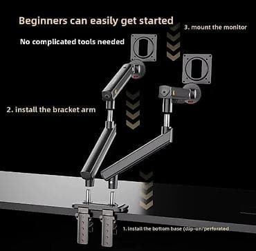 manitor komputer: Monitor ARM NB Ergonomic A5C Dual - iki monitor üçün nəzərdə tutulmuş — 6